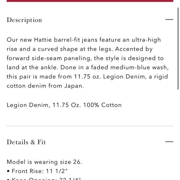 AG Jeans Hattie High Rise Barrel in Bari size 25 - Picture 5 of 12